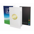 Legal Size Pocket Folder Foil Stamped - Premium Papers